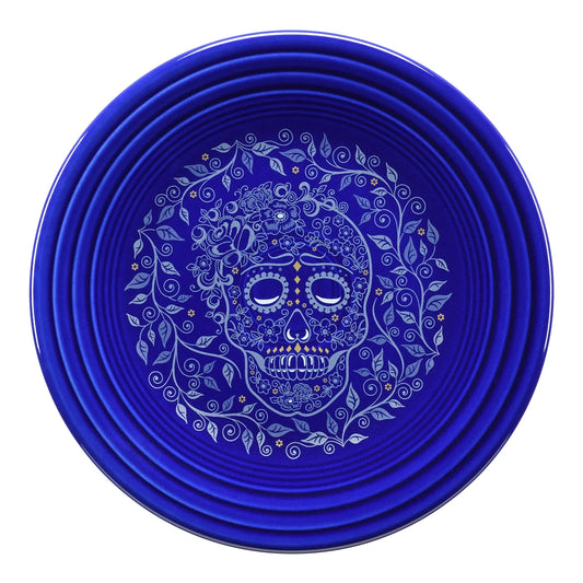 Fiesta® Luncheon Plate - Skull and Vine Twilight