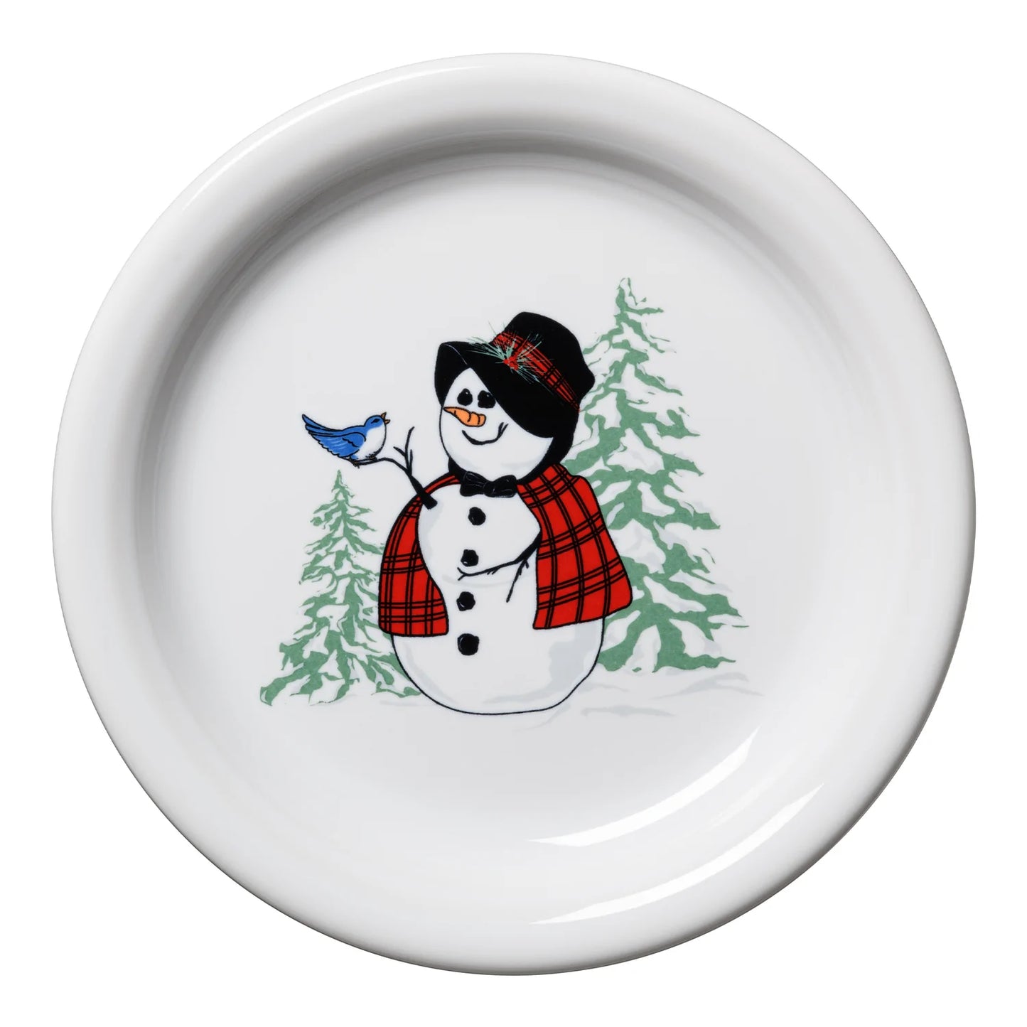 Fiesta® Appetizer Plate - Snowlady