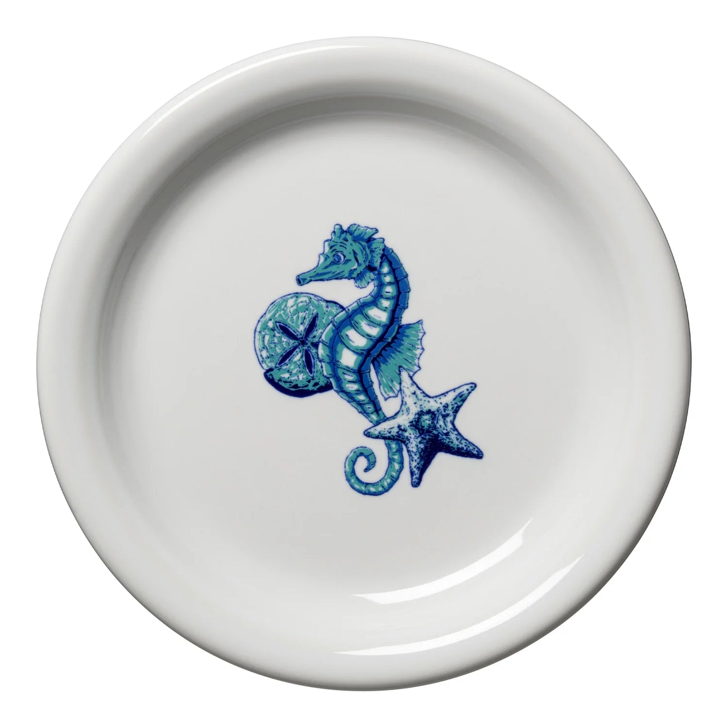 Fiesta® Appetizer Plate - Coastal Seahorse