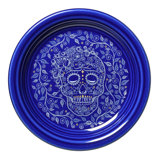 Fiesta® Appetizer Plate  - Skull and Vine Twilight