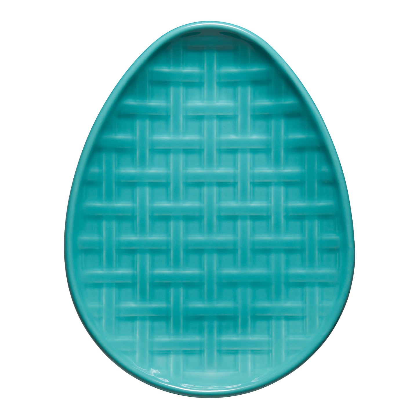 Fiesta® Embossed Egg Plate