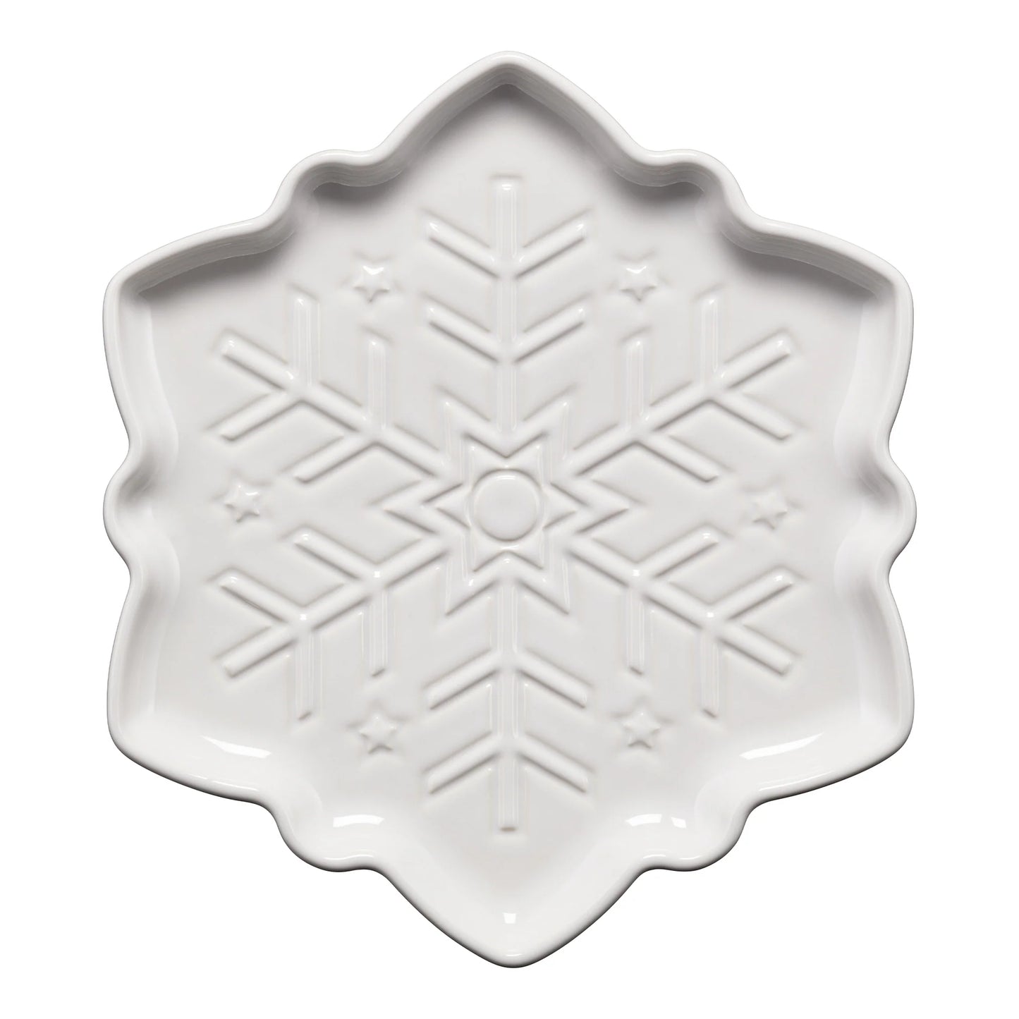 Fiesta® Snowflake Shaped Plate