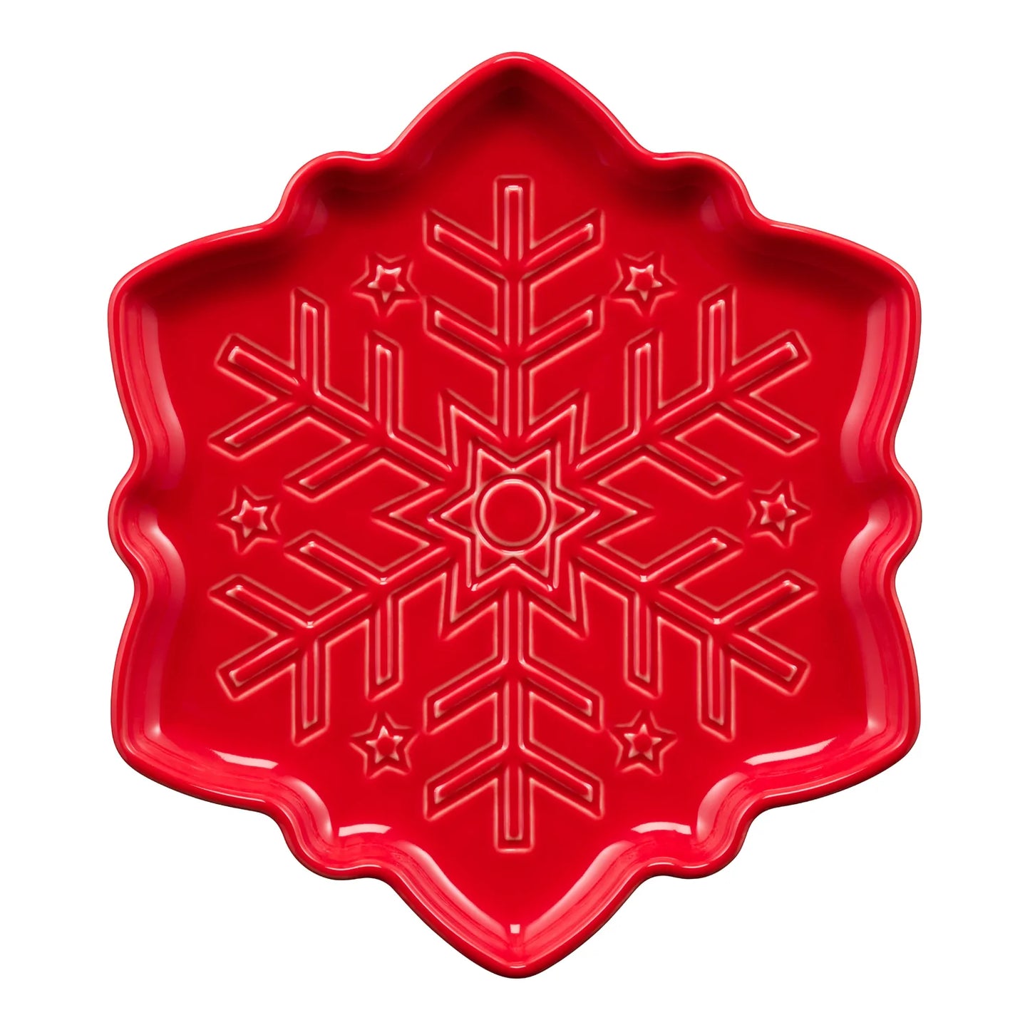 Fiesta® Snowflake Shaped Plate