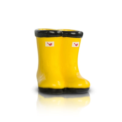 Nora Fleming St. Jude Yellow Boots A292