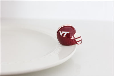 Nora Fleming Virginia Tech Helmet Mini A323