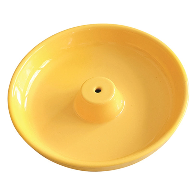 Nora Fleming Pinstripes Dainty Dish - Yellow MEL09