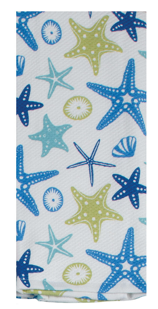 Beach House Starfish Dual Purpose Terry Towel