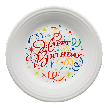 Luncheon Plate 9" - Happy Birthday