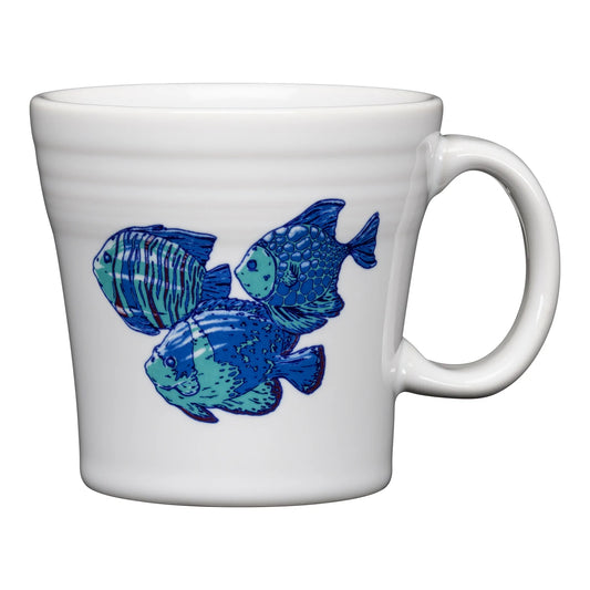 Tapered Mug - Coastal Fish